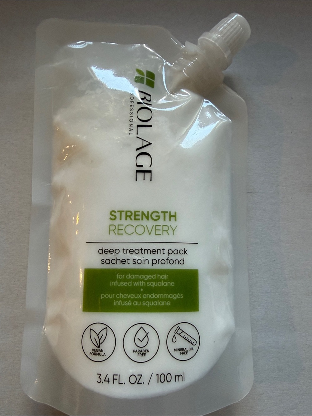 Biolage Strength Recovery Deep Treatment Pack – White